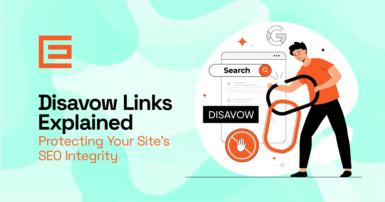 disavow links featured graphic