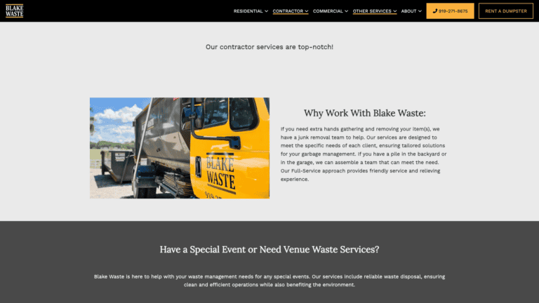 blakewaste new site