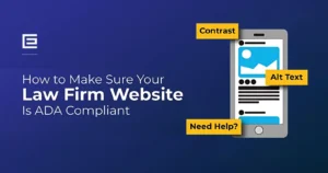 how to make sure ADA website compliant