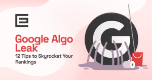 Google algo leak blog post