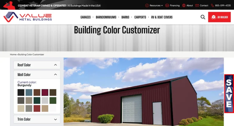 value metal buildings new website