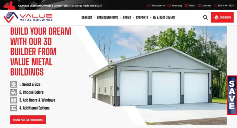 value metal buildings new website