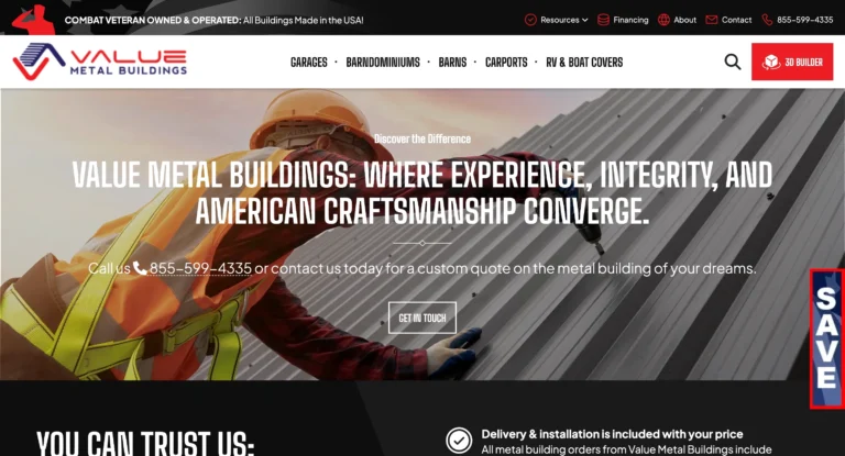 value metal buildings new website