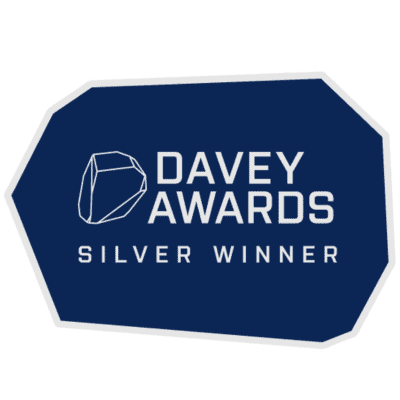 Davey awards winner Badge