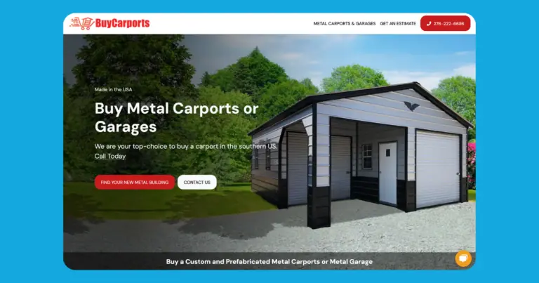 homepage Image BuyCarports